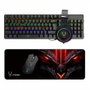 Stinger By Woxter Pack Gaming Stinger Elite Kit (Teclado, Ratón, Alfombrilla y Auriculares) de color negro